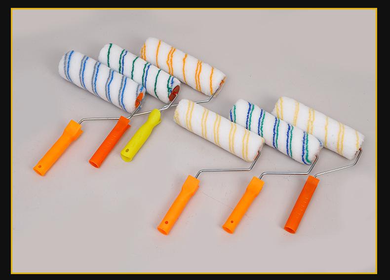 Roller Brush 9inch Paint Brush No-Dead-Angle Roller Brush for Wall Decoration Painting Tools