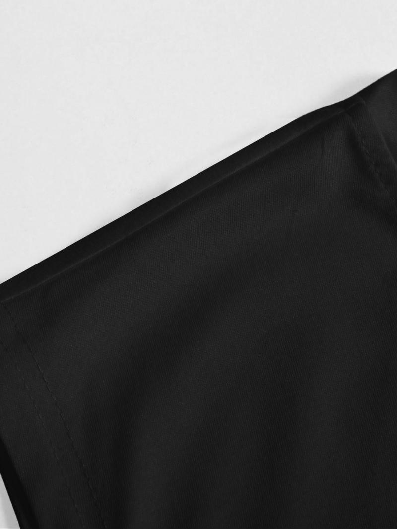 Men's Letter Print Round Neck Tank Top, Regular Fit Casual Sleeveless Crew Neck Top for Summer, Fashion Men's Clothes for Daily Wear, Casual Style Tee