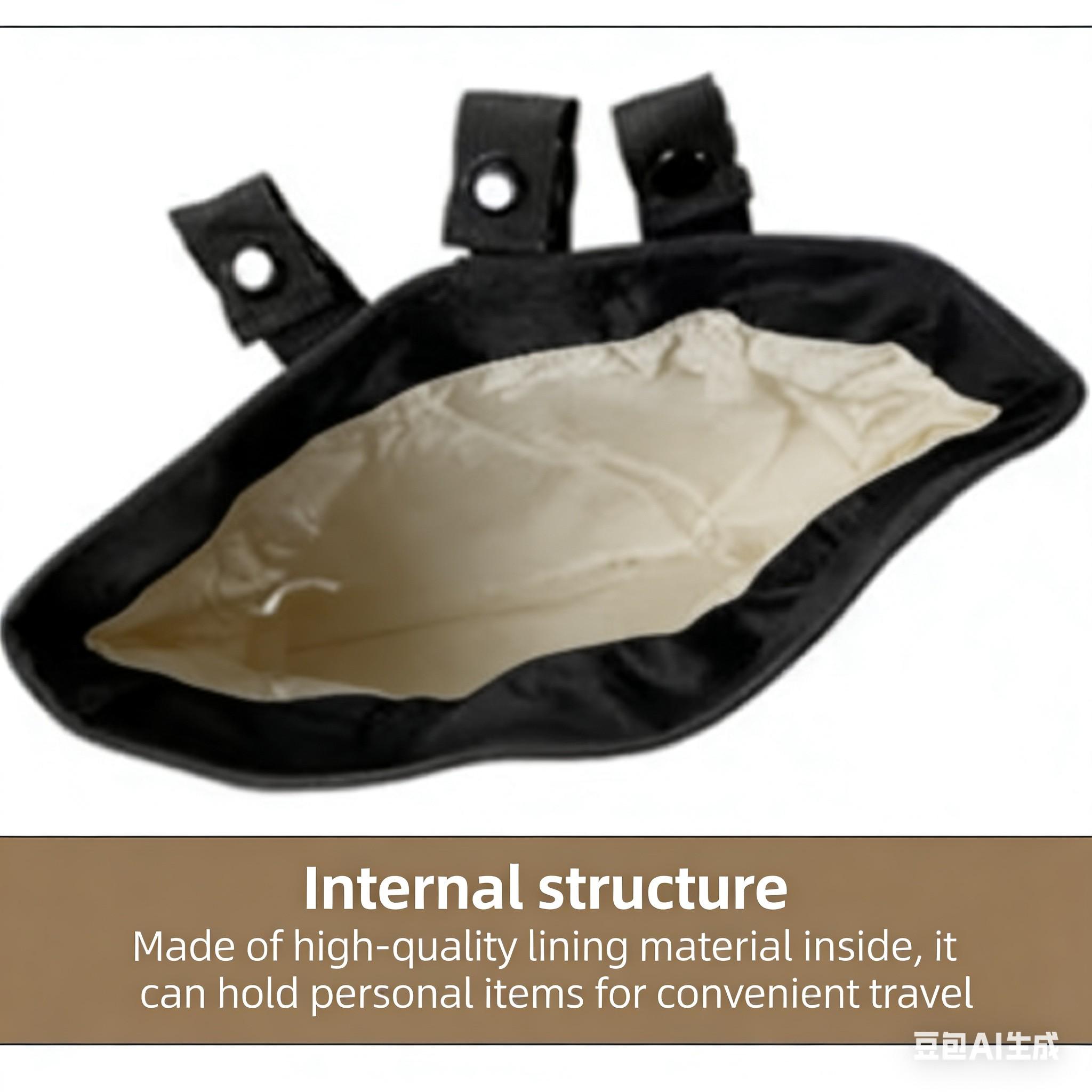 Outdoor Tactical Large Recyclable Bag, Multi-Functional Storage Tool Pouch, Military Drawstring Waist Pack, Foldable Molle Organizer