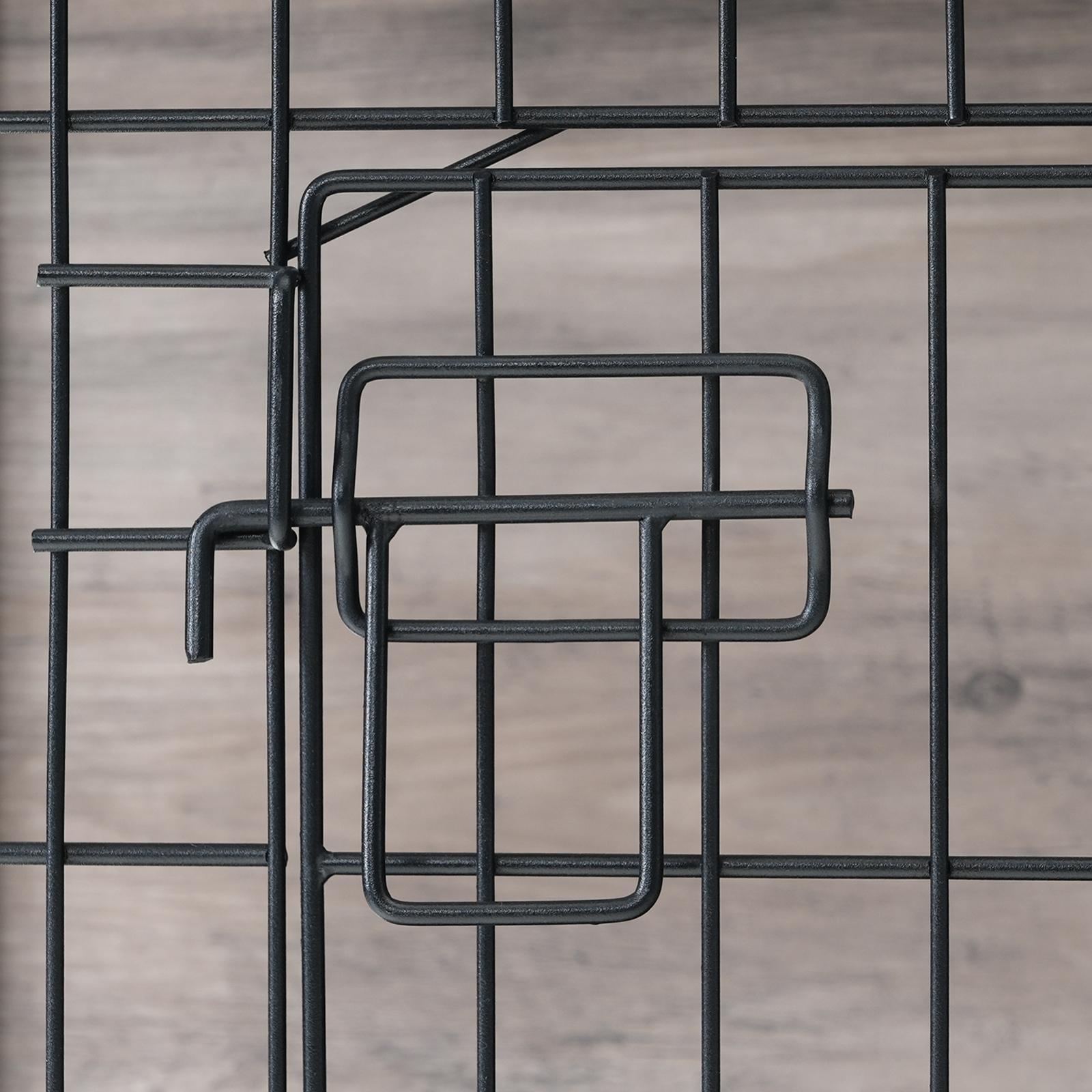 HOOBRO Dog Crate Furniture, 38.6" Large Dog Kennel Indoor, Wooden Dog Crate with Pull-Out Tray, Double Doors Dog House, Modern Side End Table for Small/Medium/Large Dog, Greige Cage for Home