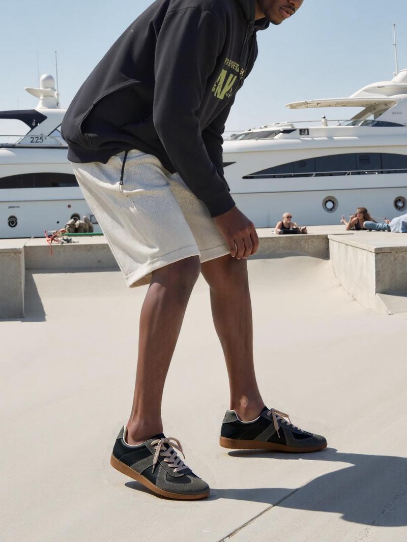 EVELLYHOOTD Men's Army Training Shoes Lace Up Casual Trainers Breathable Lightweight Non-Slip Sneakers Comfortable Running Style Shoes【Size Runs Small】 EVELLYHOOTD Men's Army Training Shoes Lace Up Casual Trainers Breathable Lightweight Non-Slip Sneakers Comfortable Running Style Shoes【Size Runs Small】