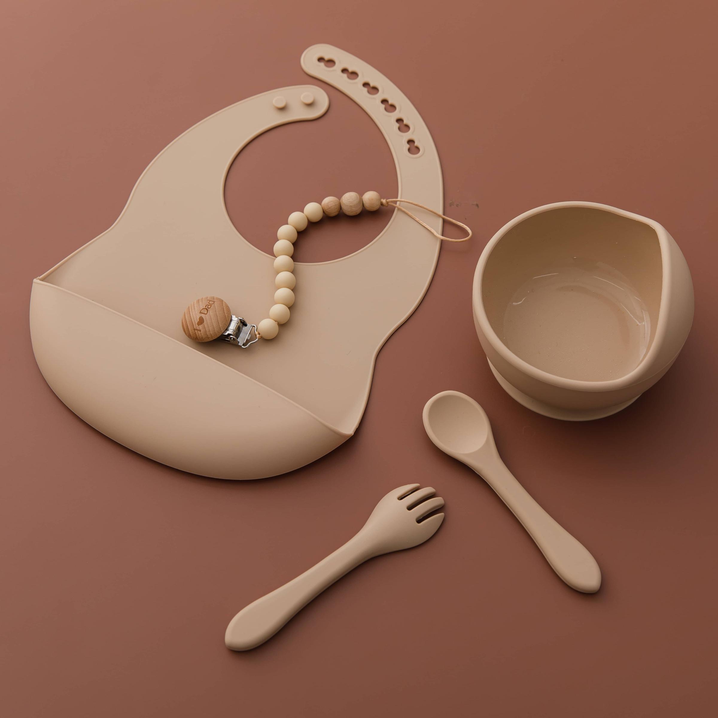 Multicolor Silicone Baby Bib Waterproof Dirty Proof Infant Feeding Bib, Durable & Comfortable Design, Perfect Gift for New Parents