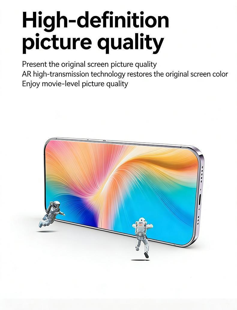 2-Pack Privacy Screen Protector for iPhone 17/16/15/14/13 Pro Max/Plus/Air/E - Full Coverage 28 °   Anti-Spy Tempered Glass, 9H Hardness, Bubble-Free Installation