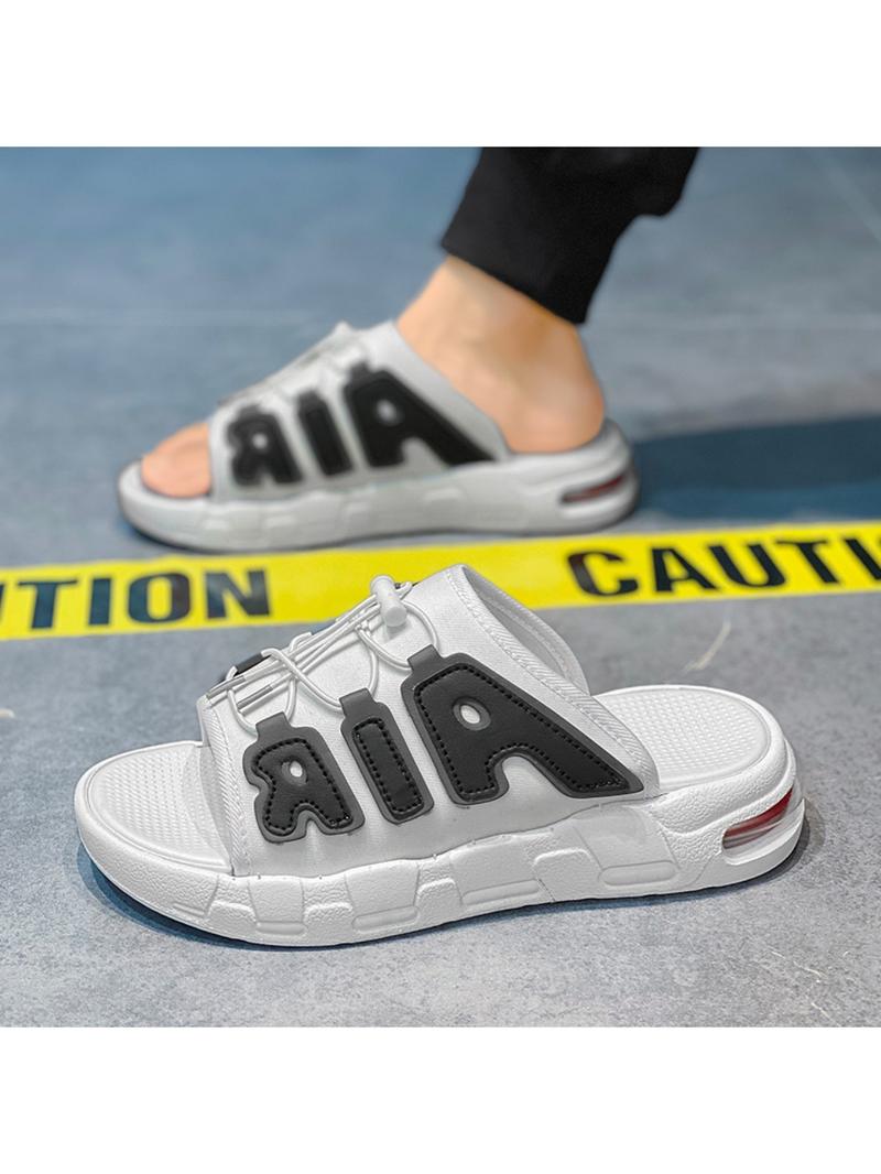 Fashionable Men's Indoor Home Comfort Slippers, Casual One-Piece Slip-Ons for Daily Wear, Stylish Men's House Shoes