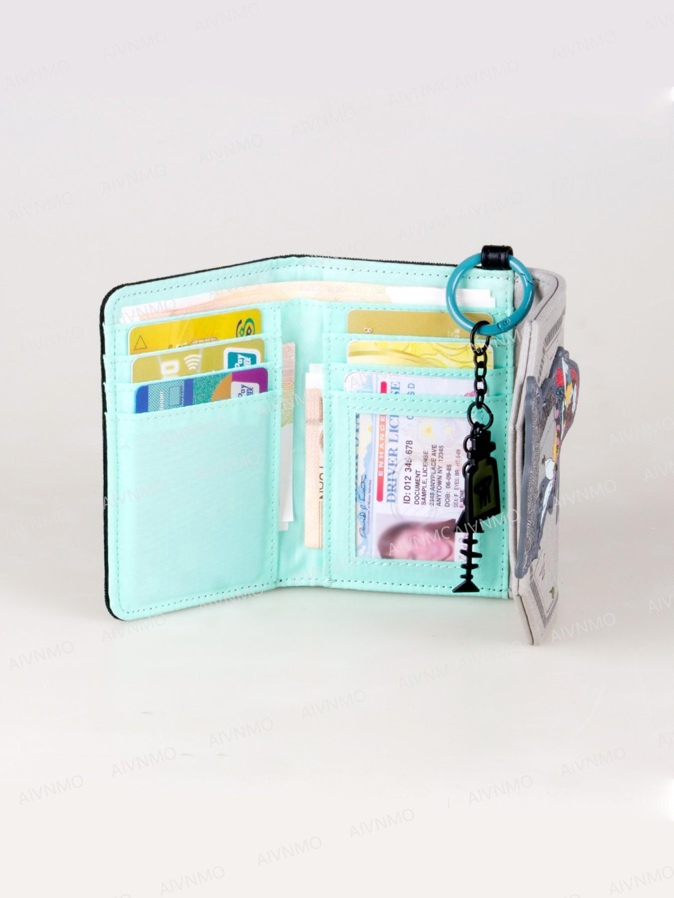 High-Quality 3D Design Women's Wallet, Stylish Personalized Card Holder, Fashionable Coin Purse, Elegant Ladies' Accessory