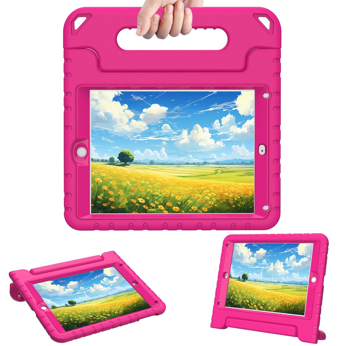 iPad Series Protective Case with Screen Protector, Shockproof Foldable Handle Stand, Durable iPad Cover, Tablet Protective Cover Accessories