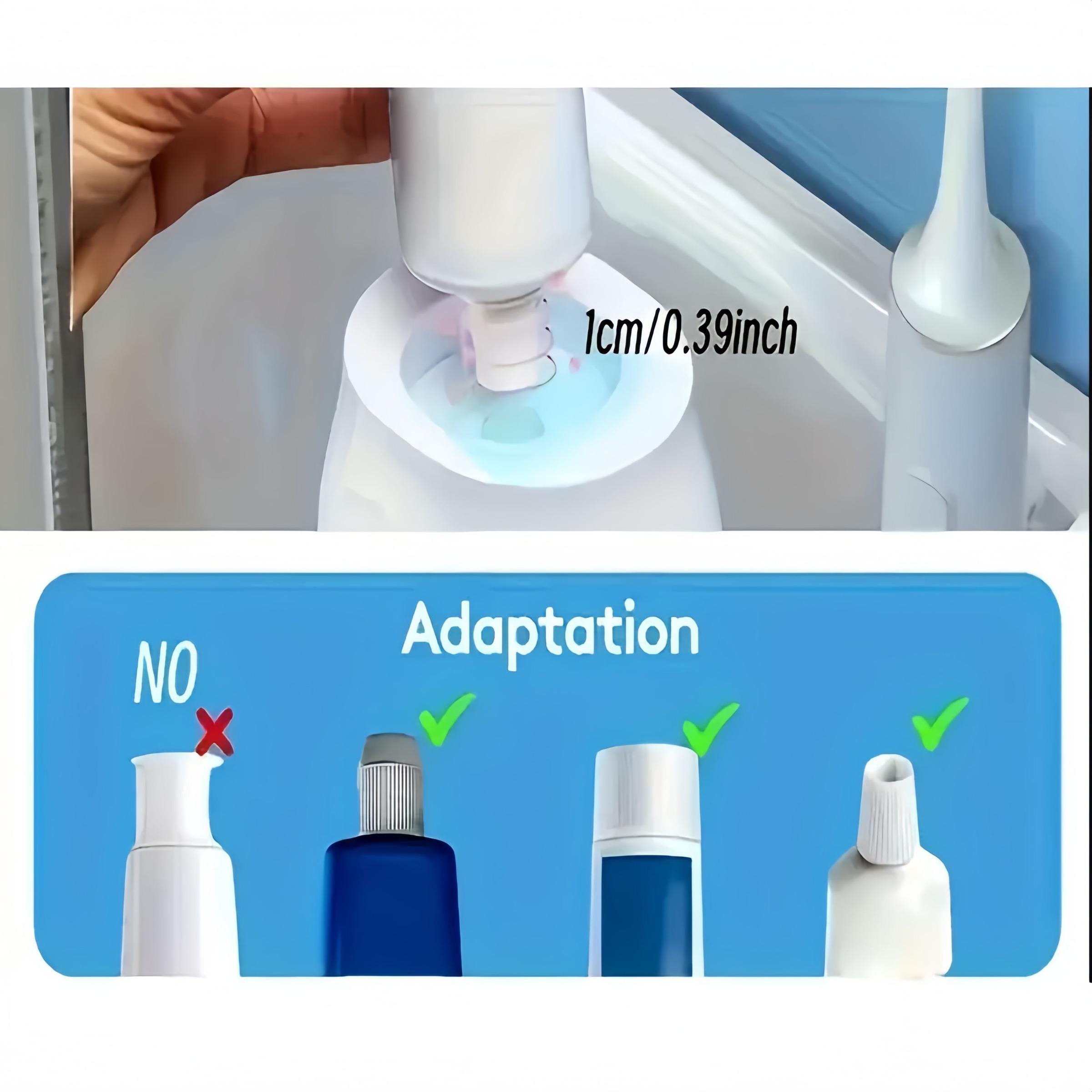 Automatic Toothpaste Dispenser Wall Mounted, No Drilling Required, High-End Suction Cup Holder, Space-Saving Bathroom Organizer, Toothpaste Squeezers