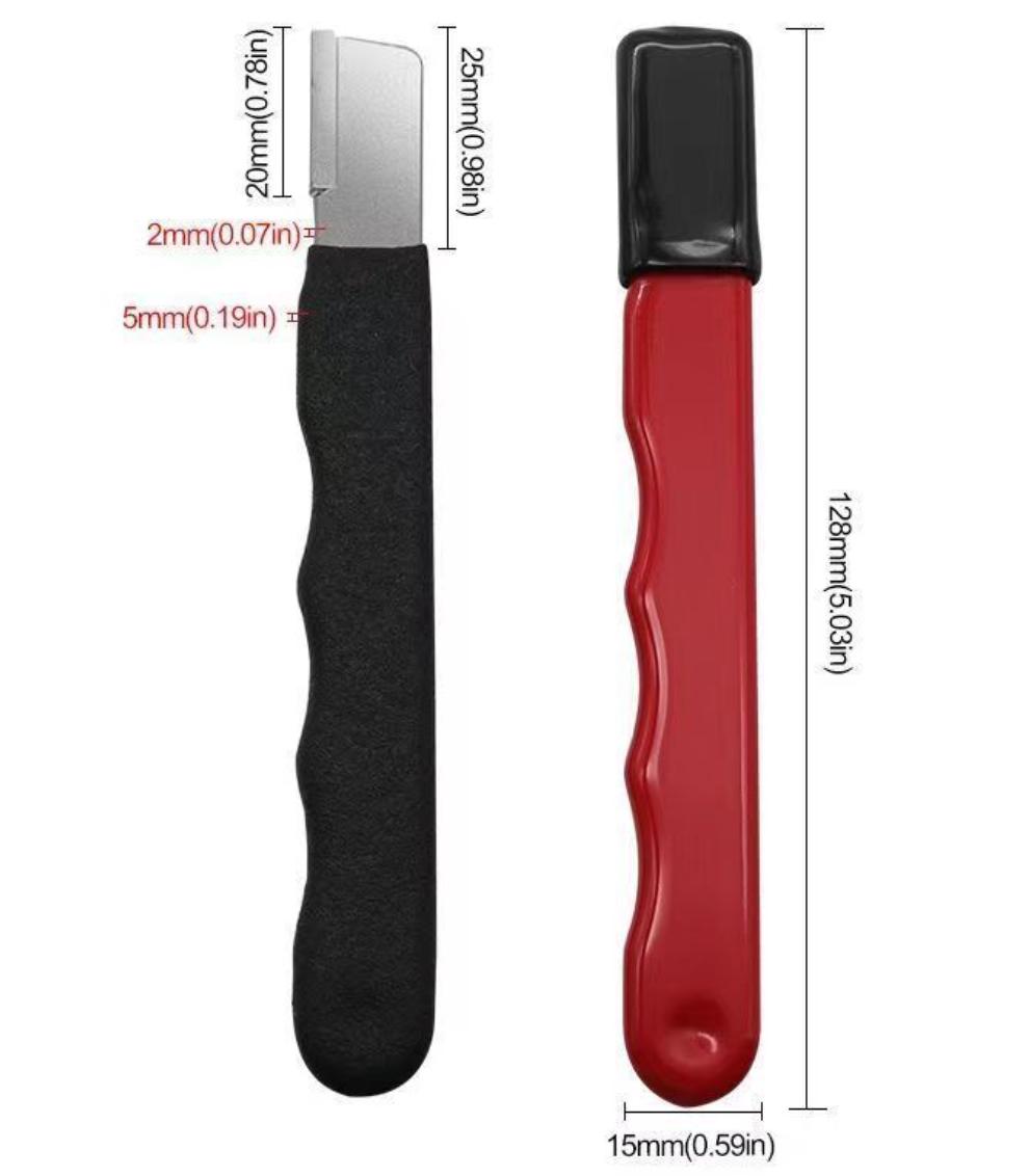 Multipurpose Knives Sharpener and Garden Tool Blade Sharpener for Knife, Lawn Mower Blade Kitchen Plastic Portable Lightweight Stainless Kitchenware Home