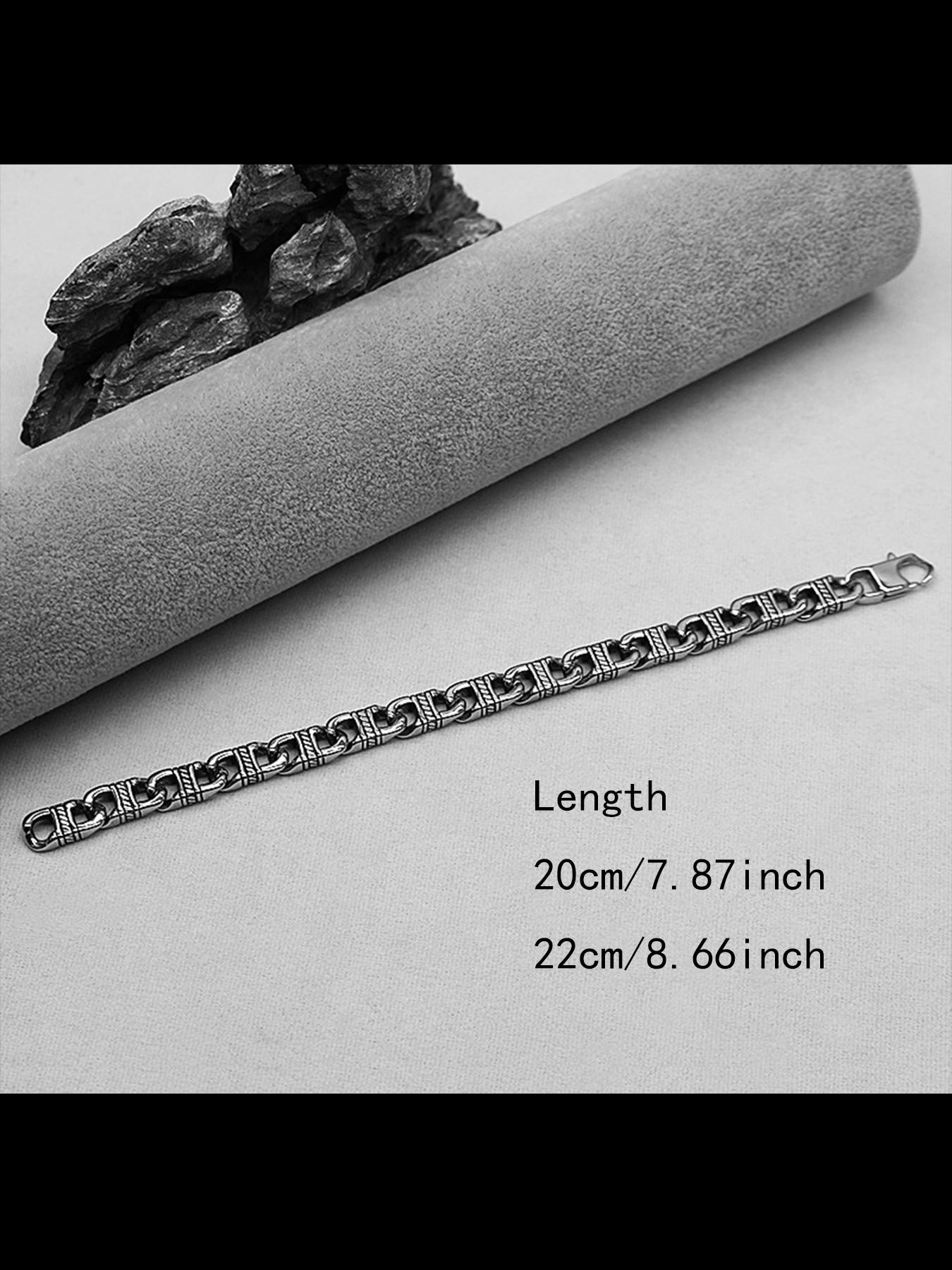 New Totem Bracelet, Elite Warrior High-End Crafted Wristband, Trendy Retro Hip-Hop Style, Unique Personality Accessory