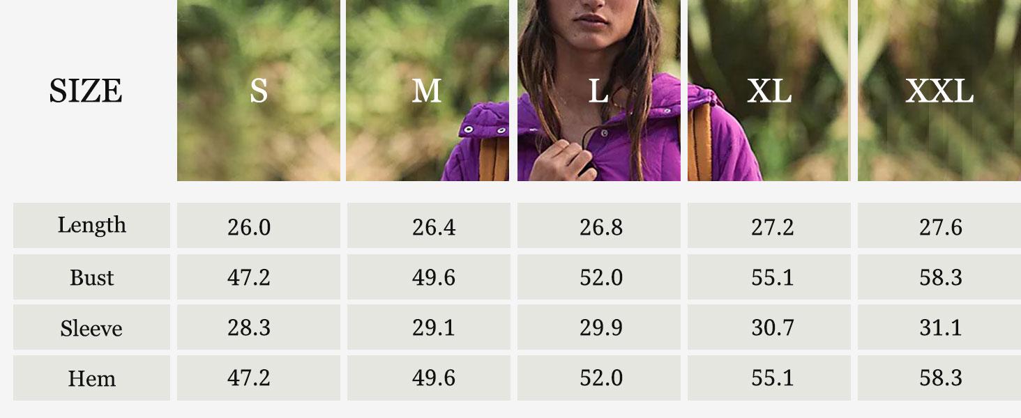 Fit and silhouette detail for Women's Oversized Hooded Long-Sleeve Puffer Jacket 10