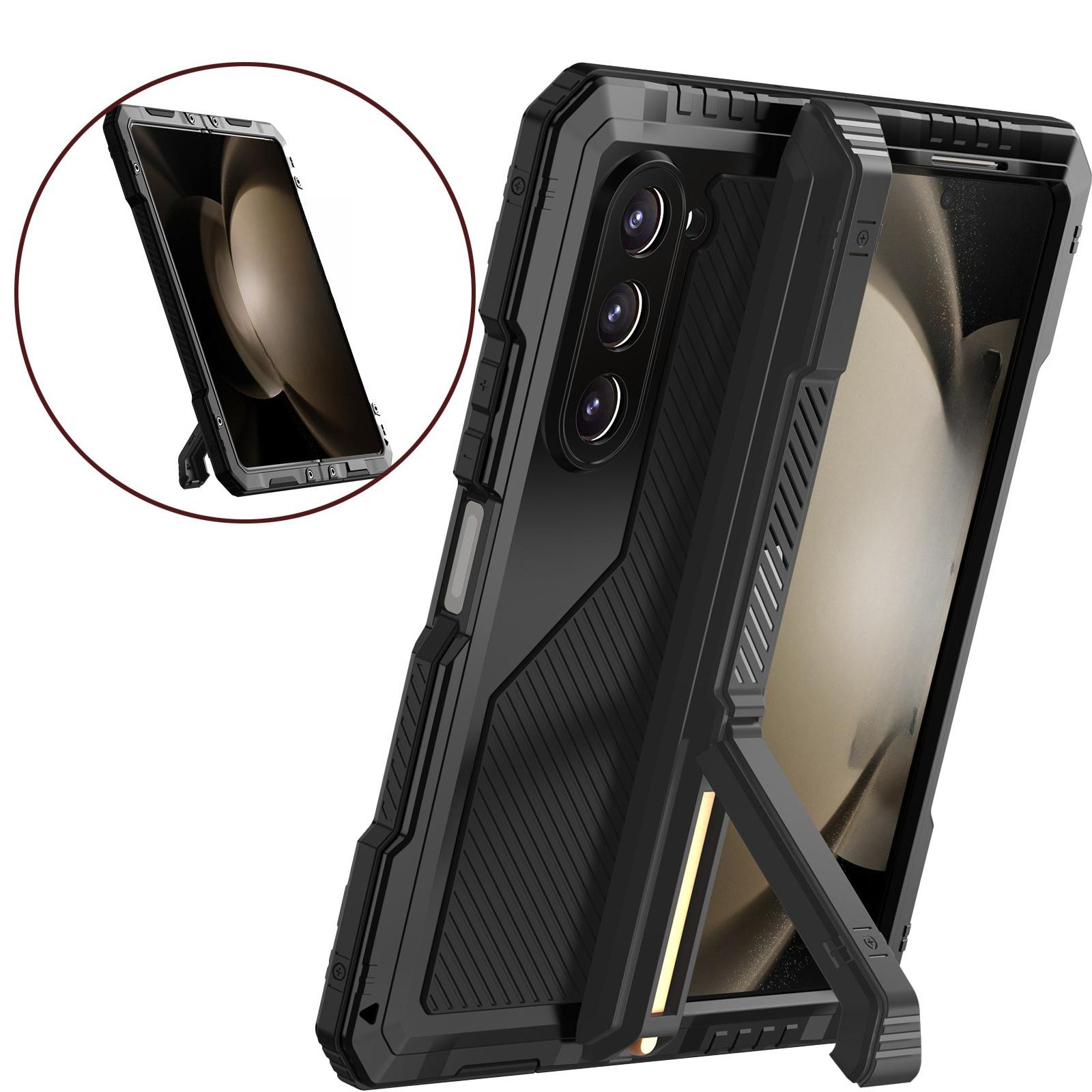 Compatible with Galaxy Z Fold7/Z Fold6/Z Fold5/Z Fold4 Full Wrap Shockproof Foldable Phone Case HNZ0642