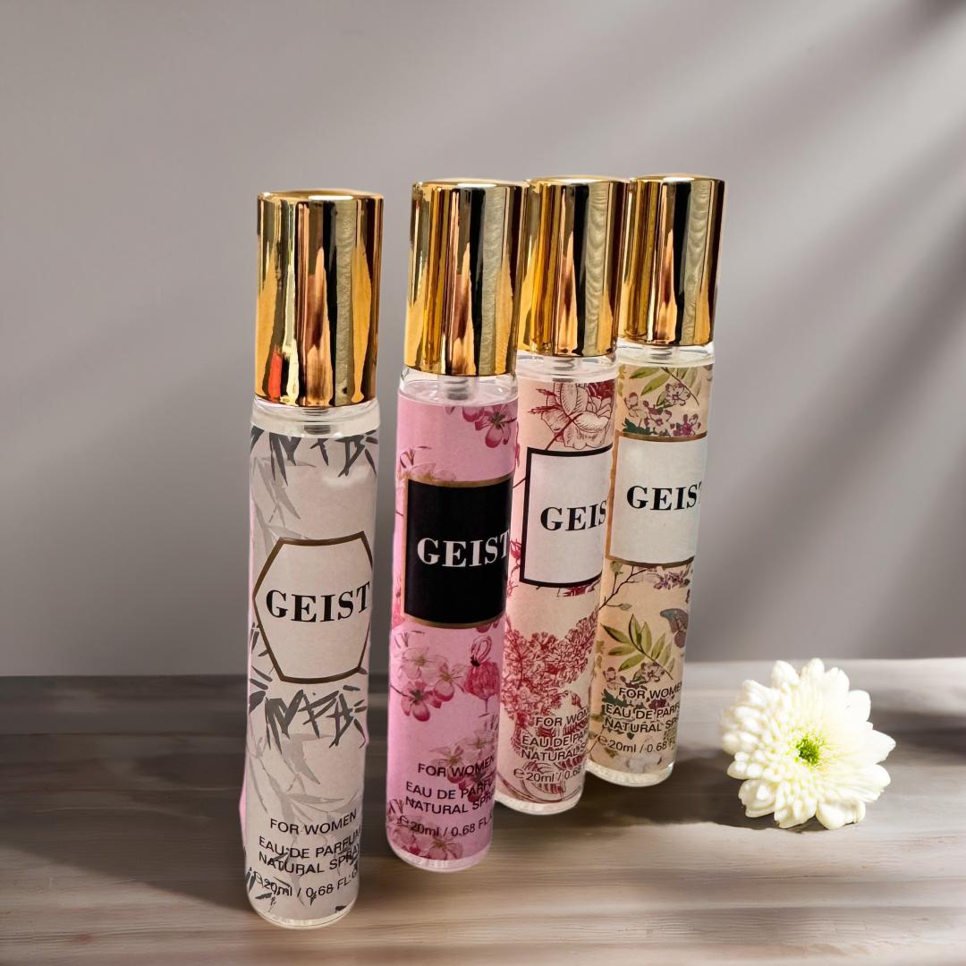 Women's Perfume set,Floral and Fruity,Thanksgiving,Christmas,Valentine's Day,20ml*4