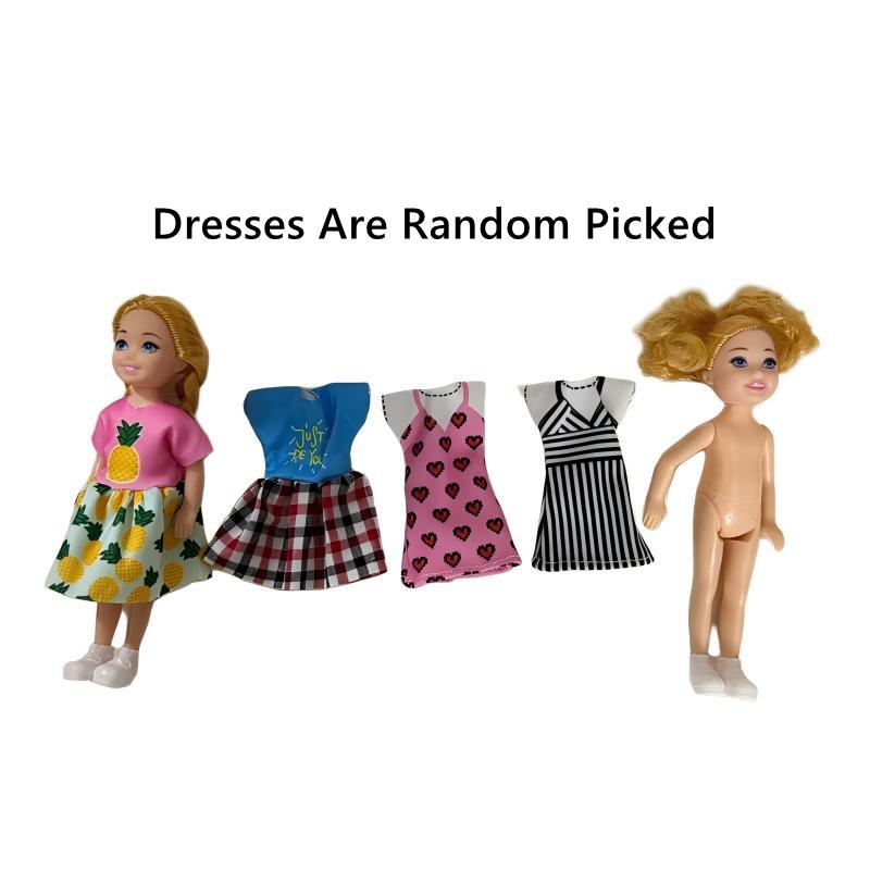 New 5.5 Inch Doll Set, Realistic Mini Bike Balance Toy, Role-Playing Playset, Unisex Kids Toy, Fun Pretend Play Gift