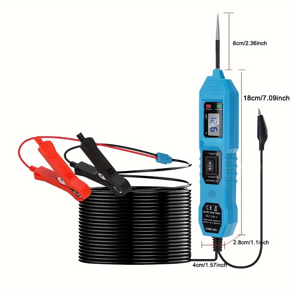 Car Electrical System Tester DC Car Electric Circuit Tester Multi-functional Electrical System Diagnosis Tool with LED Display and Jumper Cables  #fathersdaygift