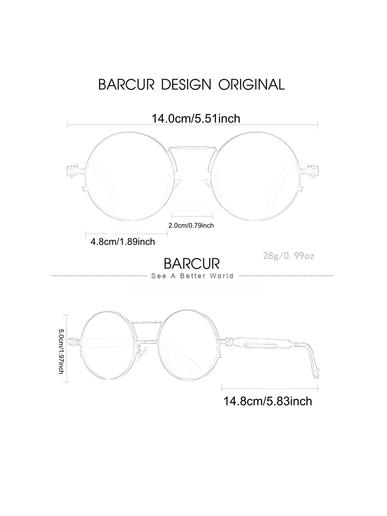 BACURY Classic Oval Polarizer Sunglasses Made Of Stainless Steel For Men And Women, Windproof For Outdoor Travel, Reducing Glare While Driving, Versatile, And Uv Resistant