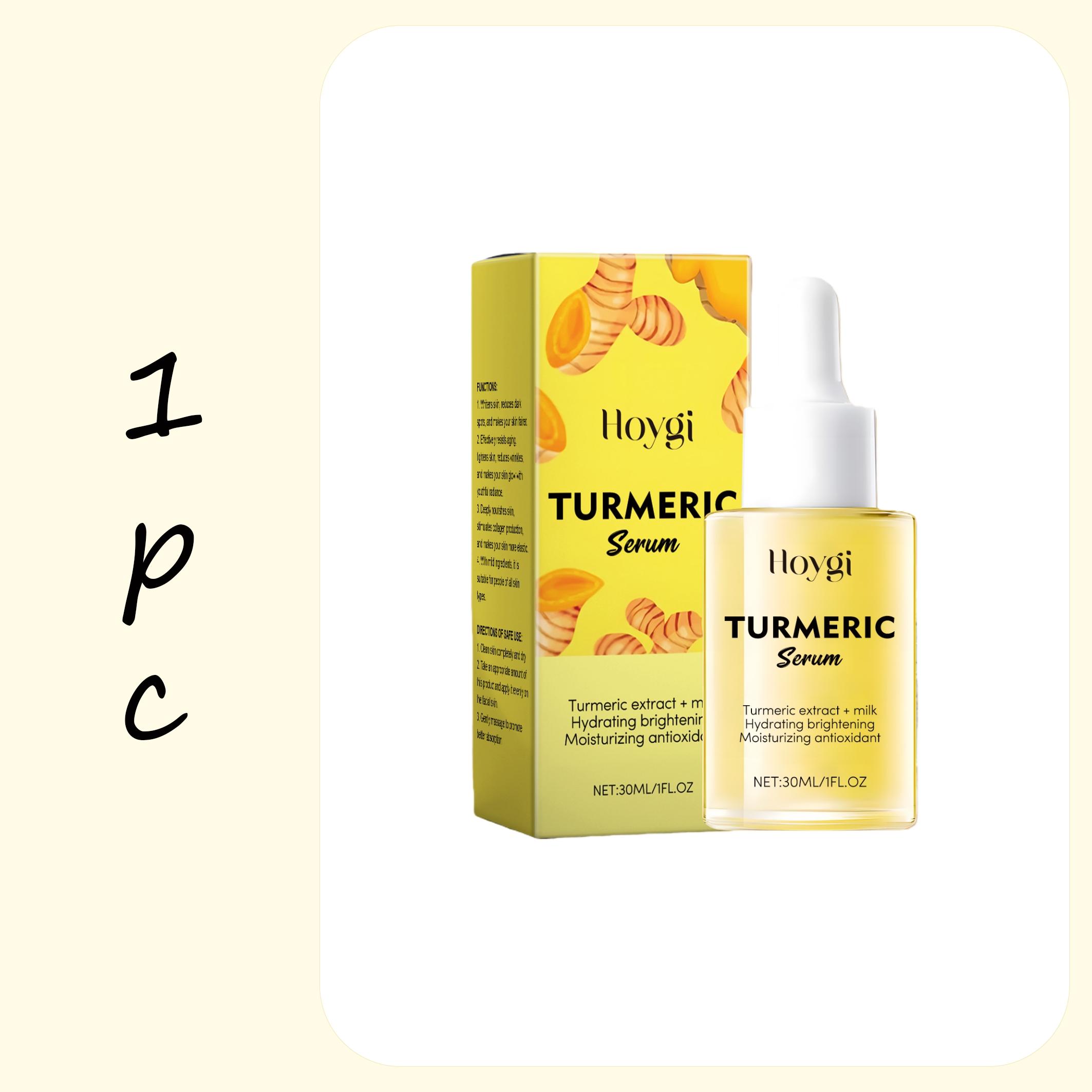 Turmeric Milk Moisturizing Serum, Nourishing & Hydrating Formula, Daily Skin Care Essentials, Benefits, Natural Ingredients