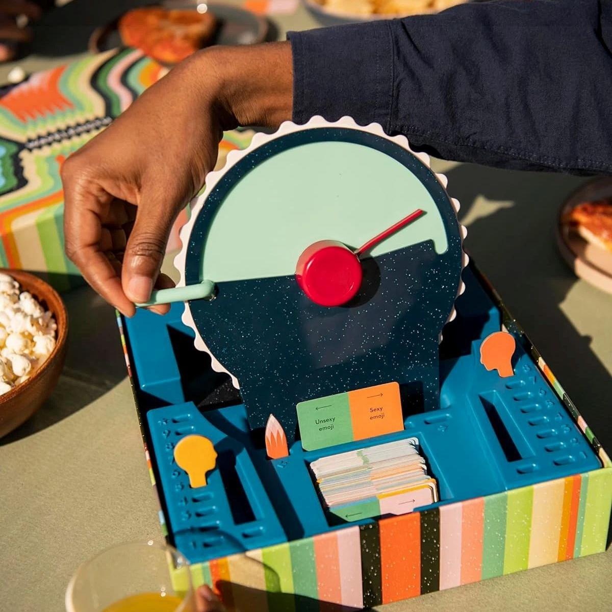 New Hot Wavelength Party Board Game for 2-12 Players, Ages 14+, Fun Family Game Night Activity, Perfect Gift for Kids & Teens, Tabletop Games