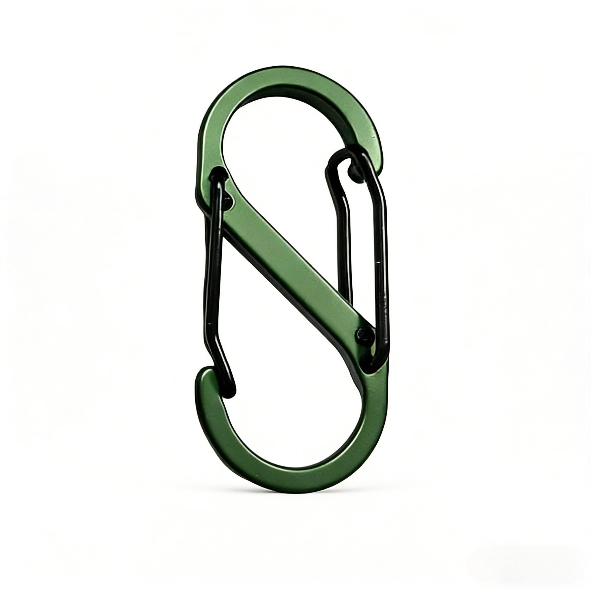 3pcs Mixed Hiking Buckles Outdoor Multi-Functional Accessories Travel Backpack External Hook Connection Clips Keychains