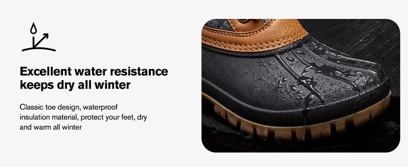 ALEADER Women's Fashion Outdoor Waterproof Snow Boots All-match Warm Plus Velvet Duck Boots ALEADER Women's Fashion Outdoor Waterproof Snow Boots All-match Warm Plus Velvet Duck Boots