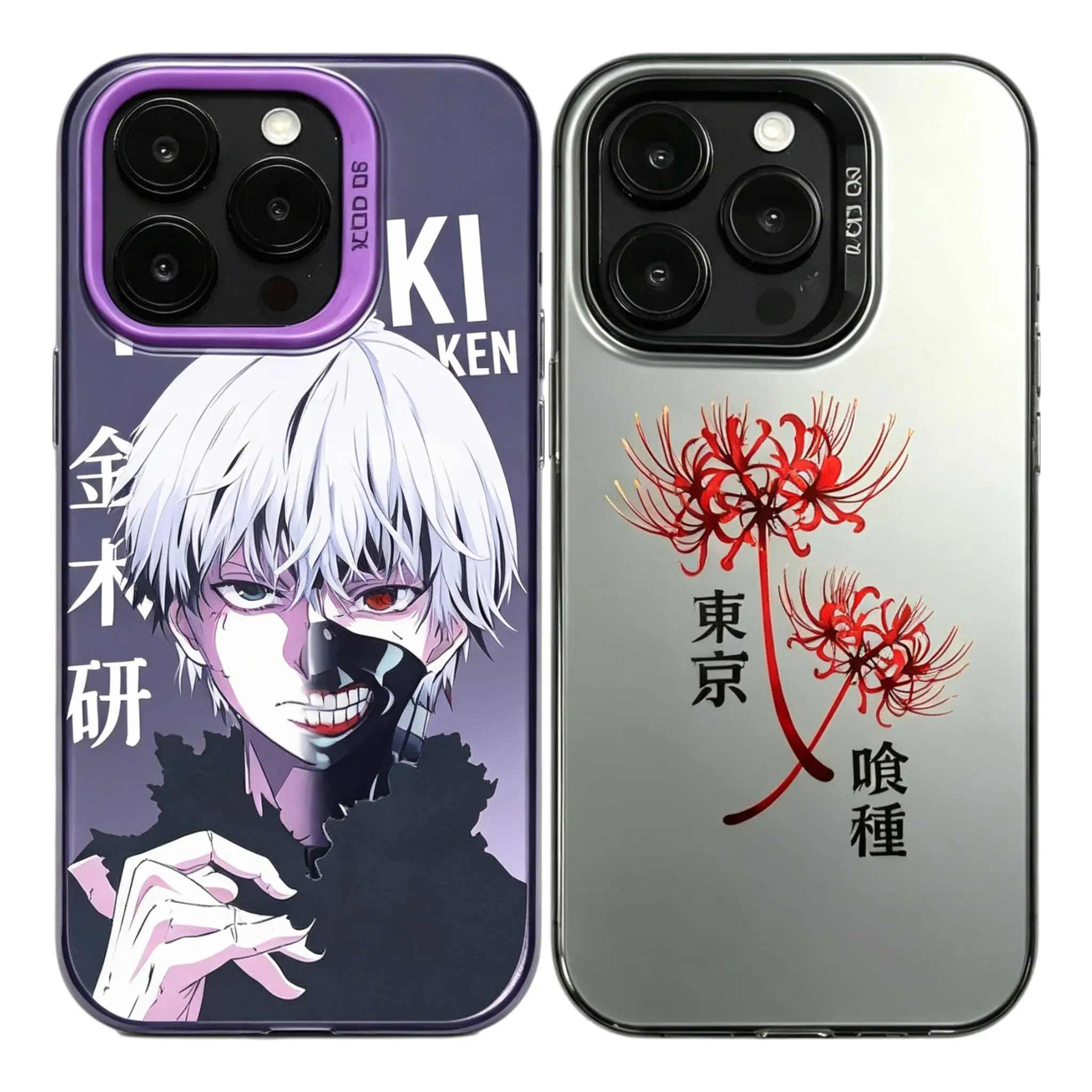 Tokyo Ghoul Kaneki Ken Anime Case For Apple iPhone 17 16e 16 14 15 13 11 Pro Max Case 15 Plus 12 13 Mini 16e Samsung S21 S22 S23 S24 S25 Shockproof Phone Cover