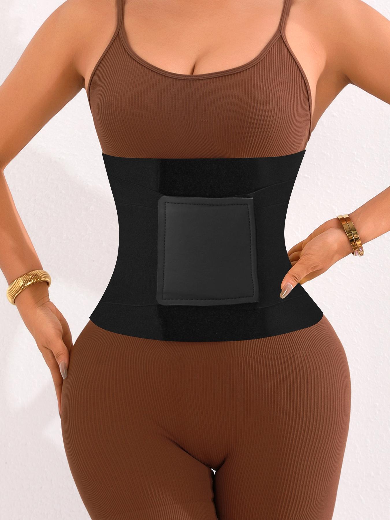 Women's Leopard Pattern Adjustable Waist Trainer Belt, Fitness Sports Waist Trimmer, Shaping & Sweat Wrap, Comfortable Design, Postpartum Belly Band