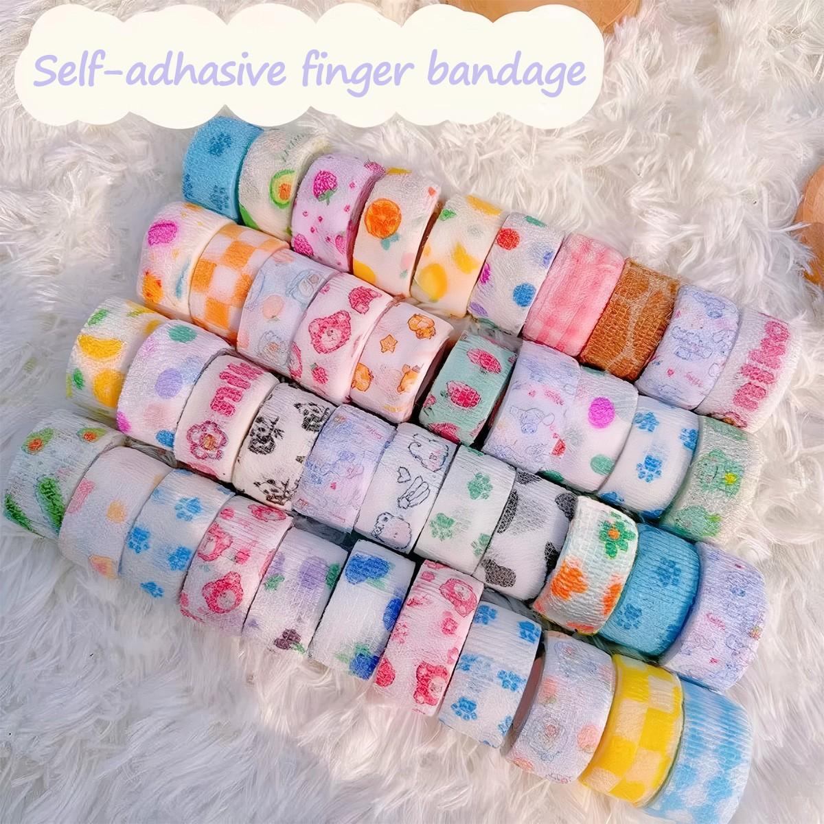 Elastic Self-Adhesive Bandage for Pets, Cute Design, Multiple Sizes Available, Ideal for Ankles, Hands, Knees, Paws, Dogs, Cats