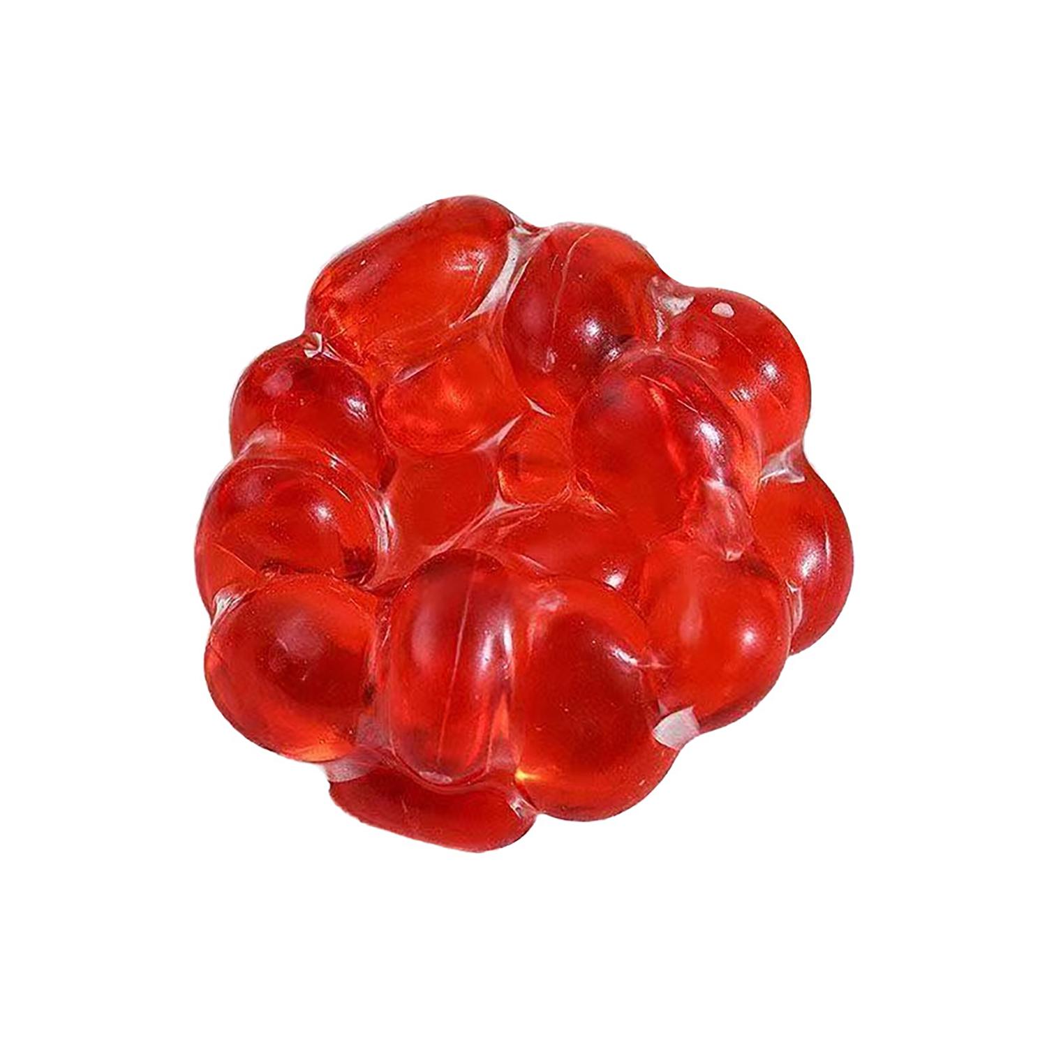 Colorful Sensory Stress Relief Ball, Large Beads Relax Toy, Perfect for Anxiety Relief, Creative Stress Relieving Nip-Nip Ball, Finger Venting Tool, Body Decompression Ball