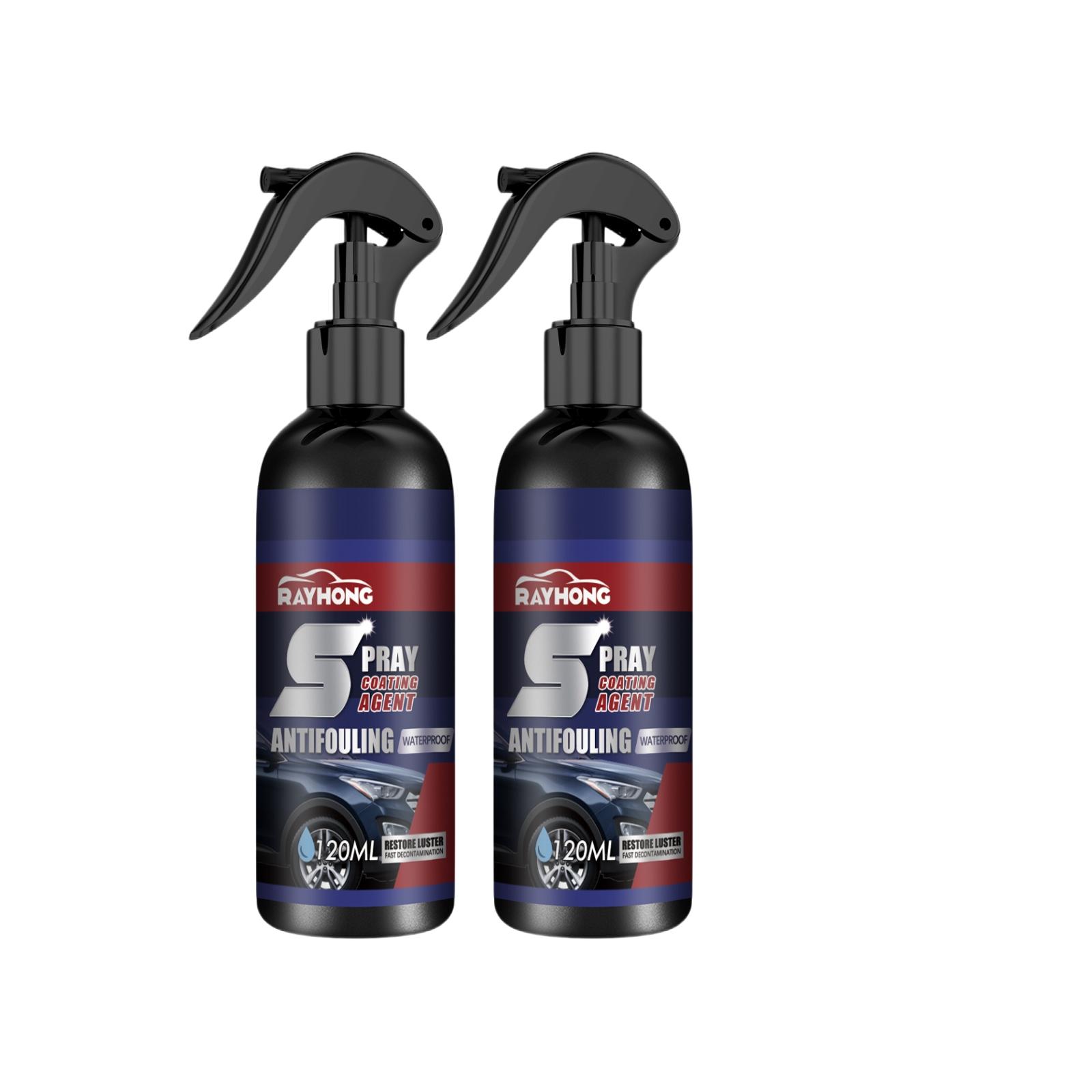 Rayhong Car Coating Spray, Car Paint Protection Wax Polish Care Cleaning Coat Spray, Auto Detailing Shine Enhancer