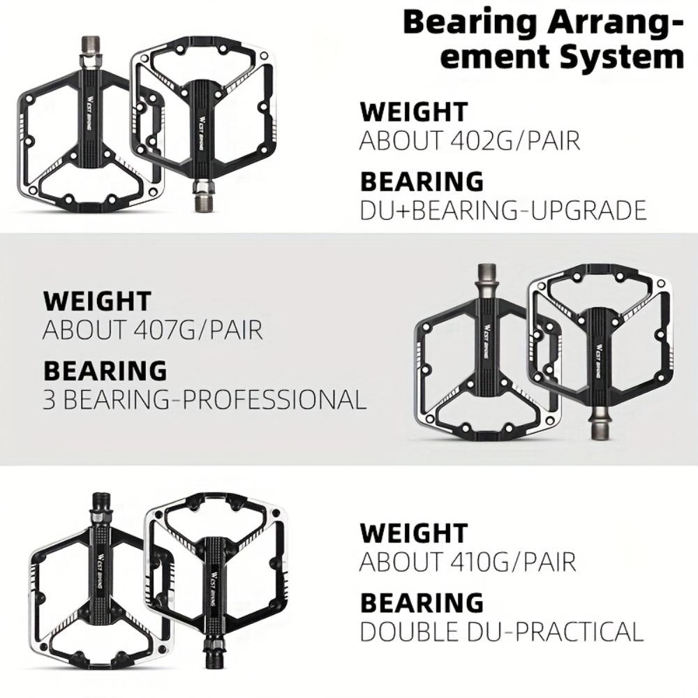 Upgrade Your Ride!  Lightweight Aluminum Pedals for MTB & Road (Easy Install