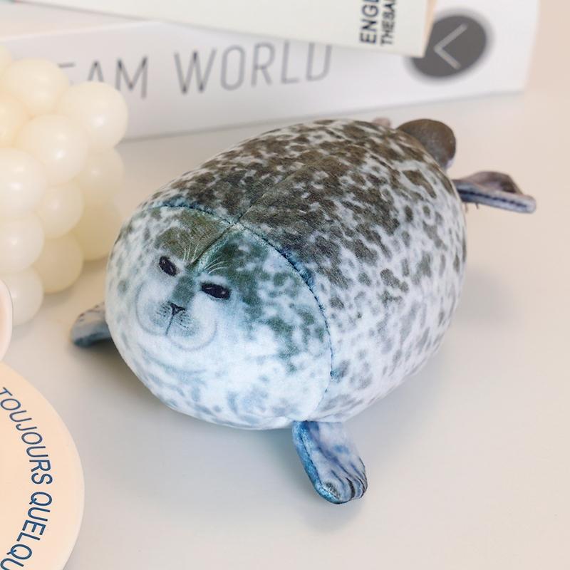 Realistic Seal Plush Toy, Sea Lion Stuffed Animal Doll, Aquarium Marine Life Pillow, Christmas Decoration Cushion, Unisex Gift, Soft Stuffed Animal