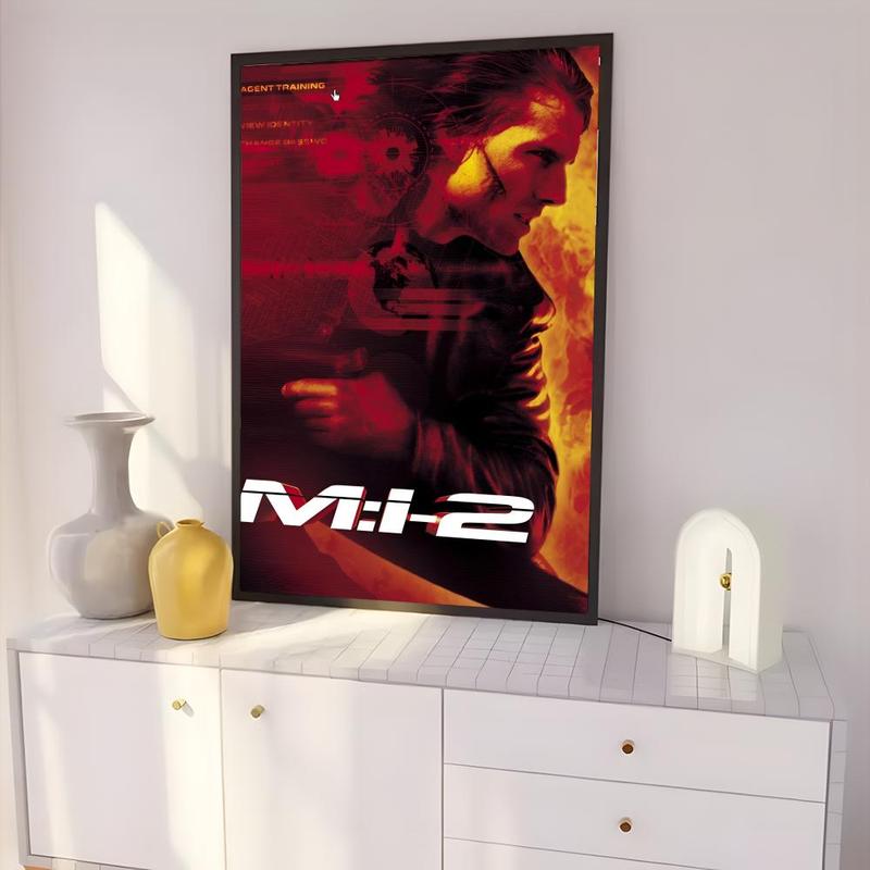 Hot Mission Impossible The Final R-Reckoning Poster Collectibles as gifts for relatives and friends Home decor bedroom living room Wall posters suitable for bars restaurants dessert shops fast food restaurants Fade-resistant non-slip wall stickers