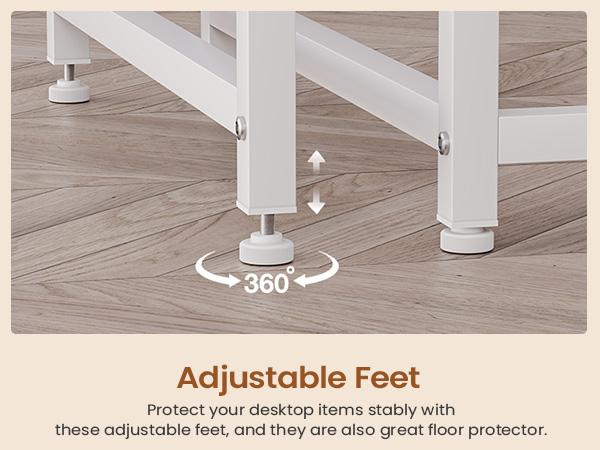 SEDETA 109 Inch L Shaped Gaming Desk with 4 Drawers Display Cabinet Computer Desks with 2 Monitor Stands CPU Stand LED Lights and Power Outlet