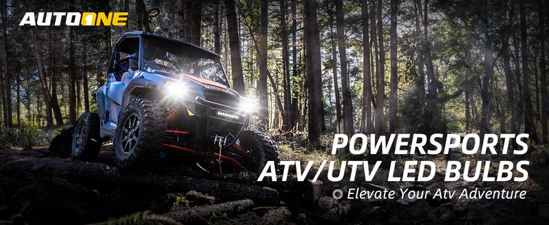 AUTOONE H8 H9 H11 Light Bulbs, Direct H11 Replacement 16000LM Head/Fog, Plug-and-Play, Fanless Mini Size, Pack of 2