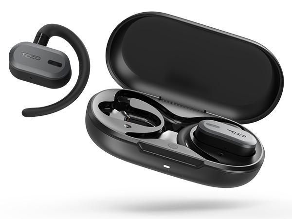 TOZO Open Buds Lightweight True Open Ear Wireless Earbuds with Multi-Angle Adjustment Audio Earphones sport earbuds Headphones Electronic Headset wireless earphone app control open-ear headphone Black headphones bluetooth noisecancellingheadphones TOZO Open Buds Lightweight True Open Ear Wireless Earbuds with Multi-Angle Adjustment Audio Earphones sport earbuds Headphones Electronic Headset wireless earphone app control open-ear headphone Black headphones bluetooth noisecancellingheadphones