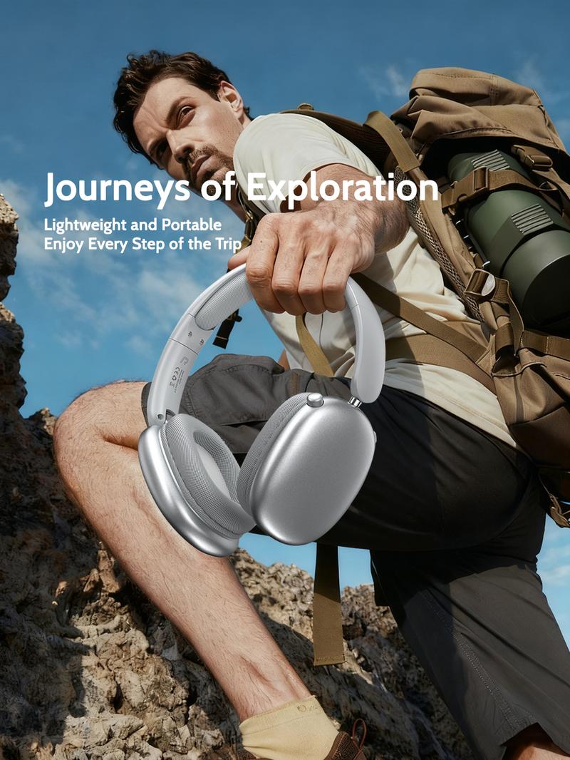 Wireless Over-ear Headphone,Bluetooth-compatible Headset For Sports,Gaming