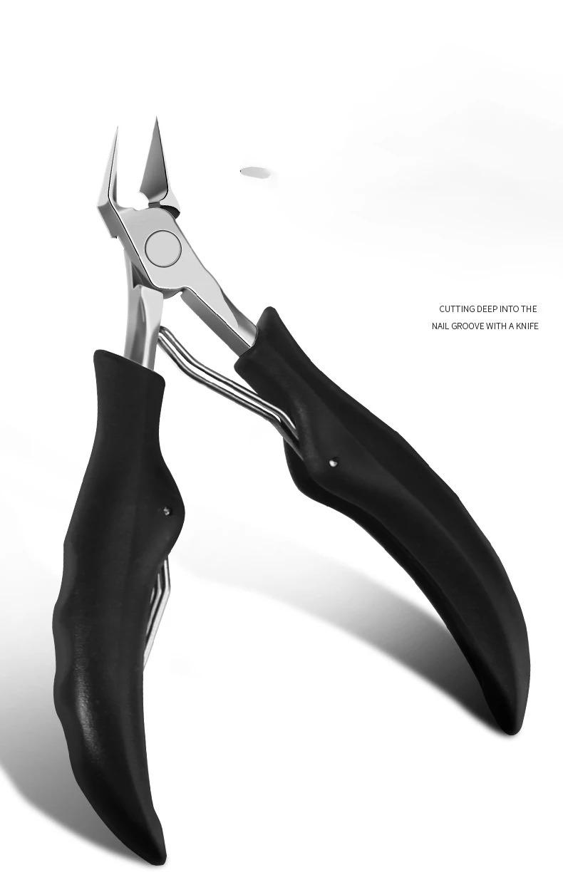 1pc,Sharp Toenail Ingrown Cuticle Nipper Nail Clipper Edge Cutter Scissor Nail Pliers Tool Dead Skin Remover Pedicure Manicure Tools