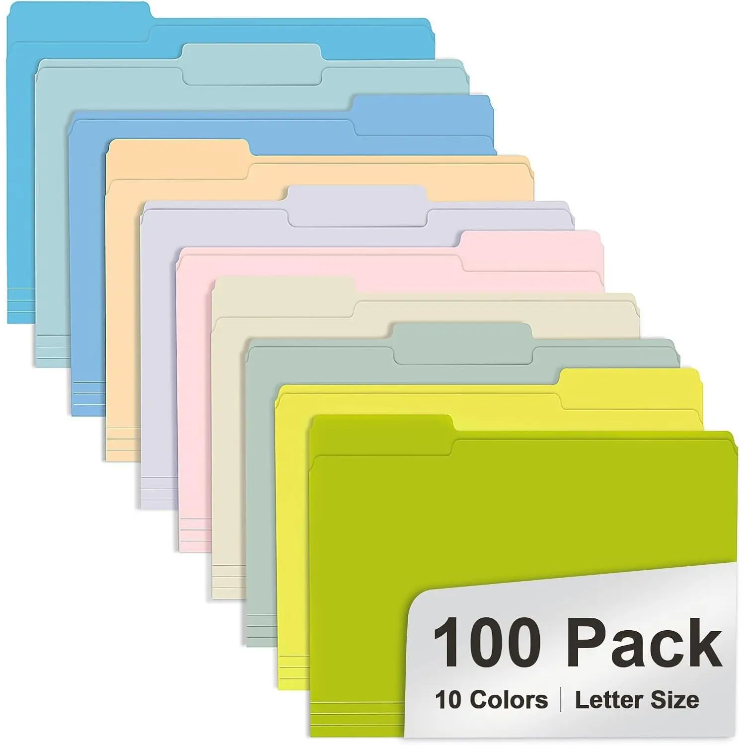 Assorted 10 Pastel Colors