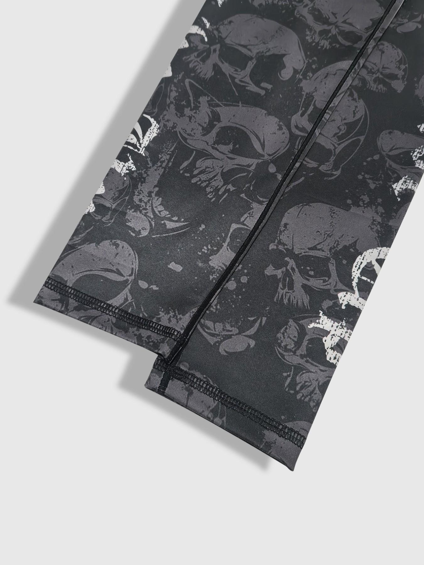 Women's Casual Sporty Yoga Pants, High Waist Butt Lifting Tight Fit, Multi-Color Never Give Up Letter Print Workout Leggings