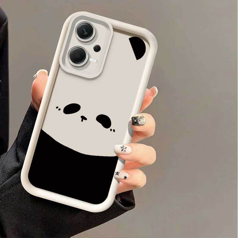 1 Piece Note12Pro 5G napping panda Flexible Case For Redmi Note 12 Pro 5G With Lightweight Features Suitable For Casual