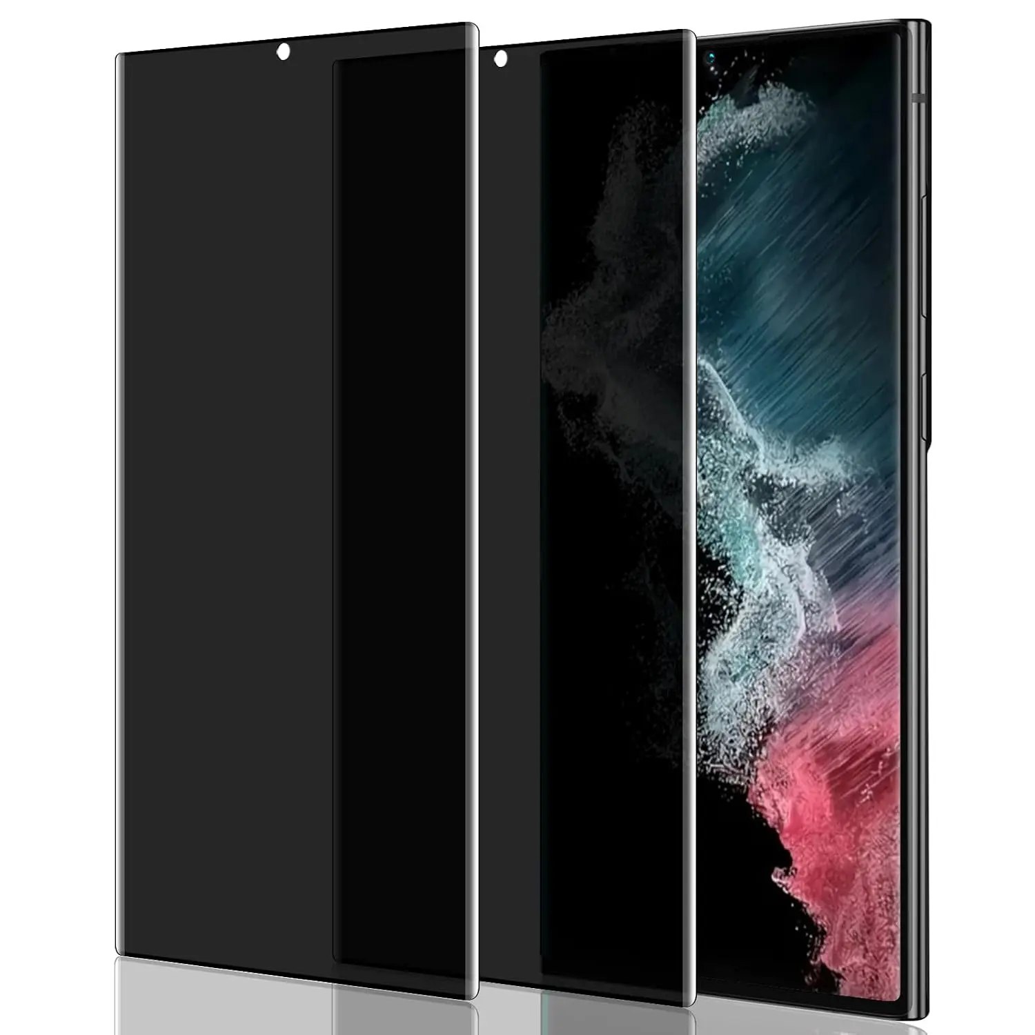 [2 Pack Galaxy S22 Ultra Privacy Screen Protector, Anti-Spy Film
