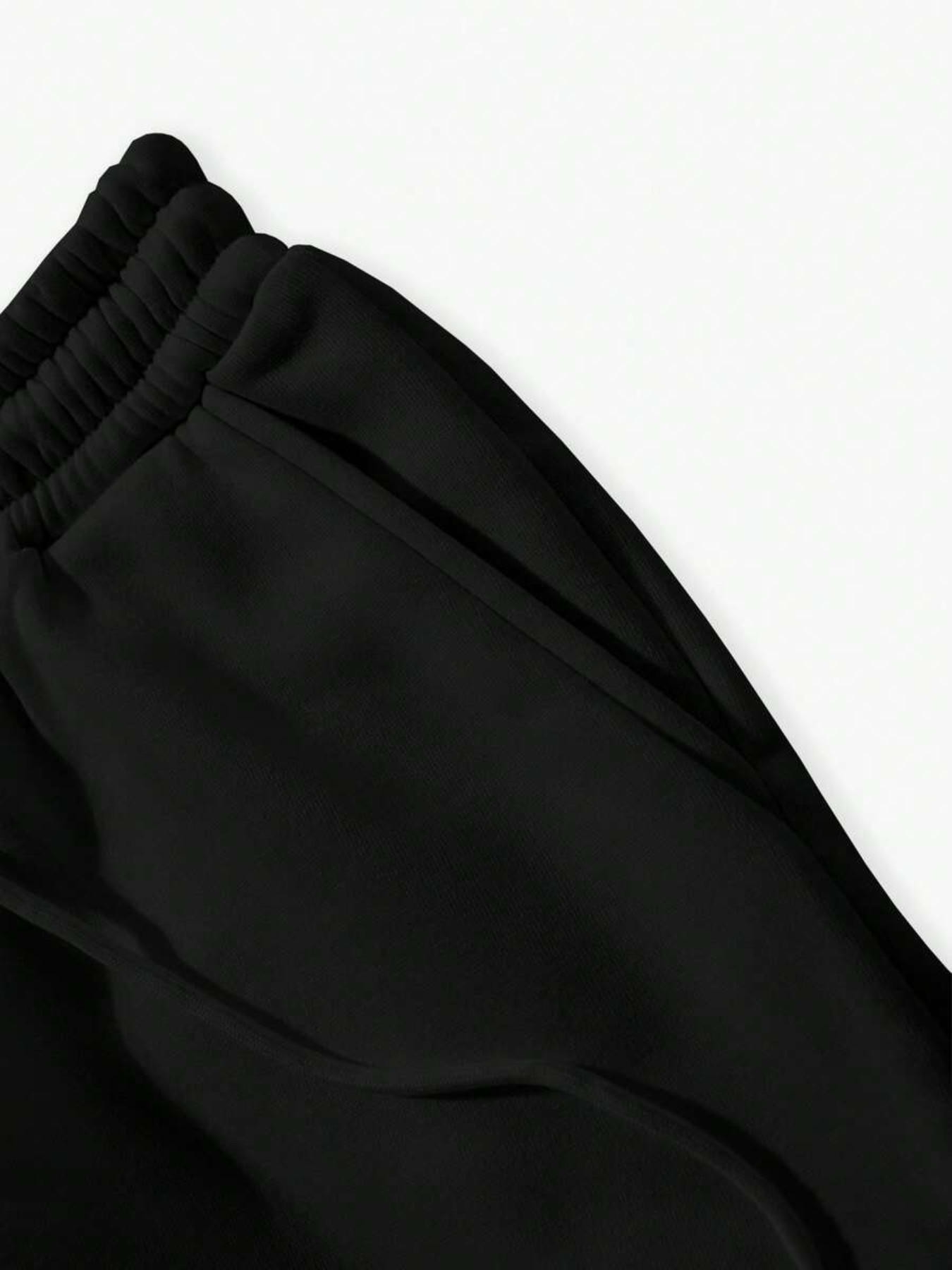 Vertical Letter Graphic Elastic Waist Wide Leg Sweatpants Y2K Streetwear / Street Shooting / Casual Hangout / Hip‑Hop Party Oversized Baggy Relaxed Fit Loose Drape Women Fashion Printed Casual Trousers