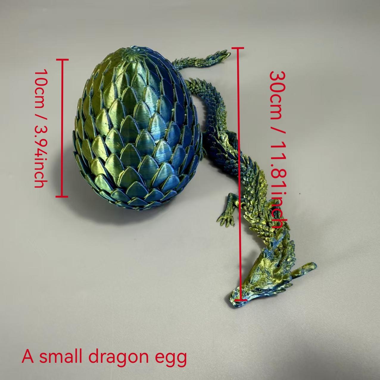 Large 3D Printed Dragon Egg Decorations, Home Gift, Party Favor, Office Desktop Ornament, Holiday Gifts, Car Decoration, Collectible Room Decor, Perfect Prank Gift