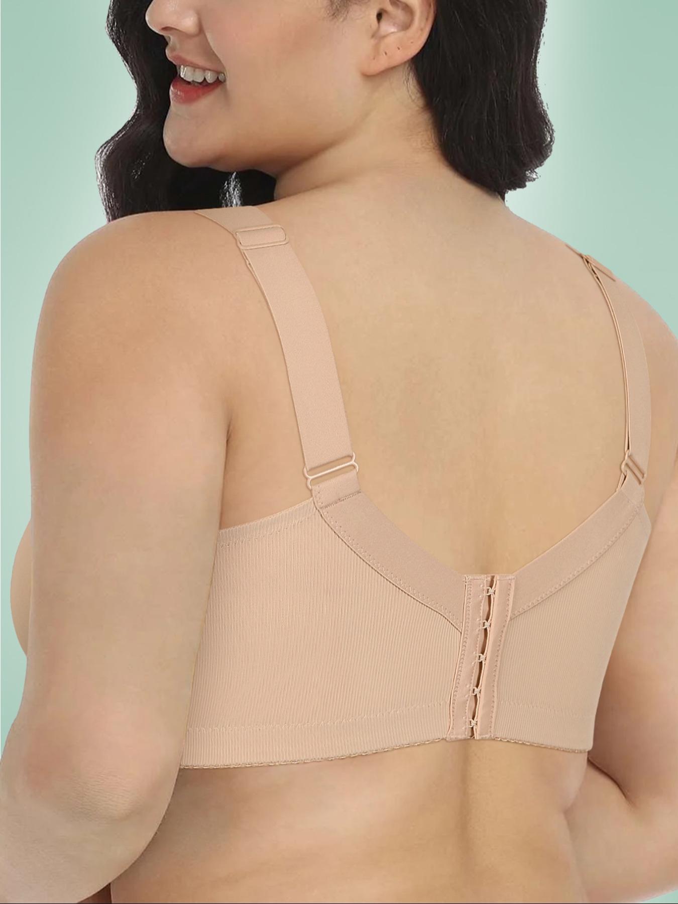 【Plus Size】Women Full Coverage Underwire Bra, Comfortable & Stylish Design, Medium Support, Perfect for Special Occasions & Daily Wear