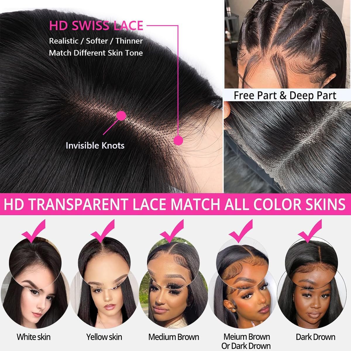 【Clearance BIG Sale】Bob Wigs Human Hair Glueless Wear and Go 4x4 or 5x5 HD Lace Closure Wig Short Bob Glueless Wig Human Hair Pre Plucked Pre Cut Black Bleached Ready to Wear 180% Density for Women 【Clearance BIG Sale】Bob Wigs Human Hair Glueless Wear and Go 4x4 or 5x5 HD Lace Closure Wig Short Bob Glueless Wig Human Hair Pre Plucked Pre Cut Black Bleached Ready to Wear 180% Density for Women