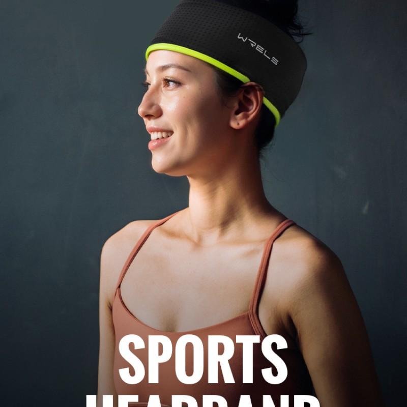 High Elastic Breathable Stretch Hairband, Quick Sweat Absorption Cooling Moisture Wicking, Basketball Fitness Running Sports Hairband