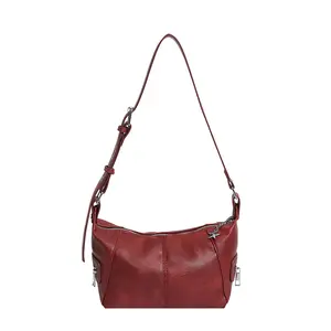 2026 Early Spring New Retro Soft Dumpling Bag Stylish Mini Bag Versatile Shoulder Crossbody Bag for Daily Commute Women