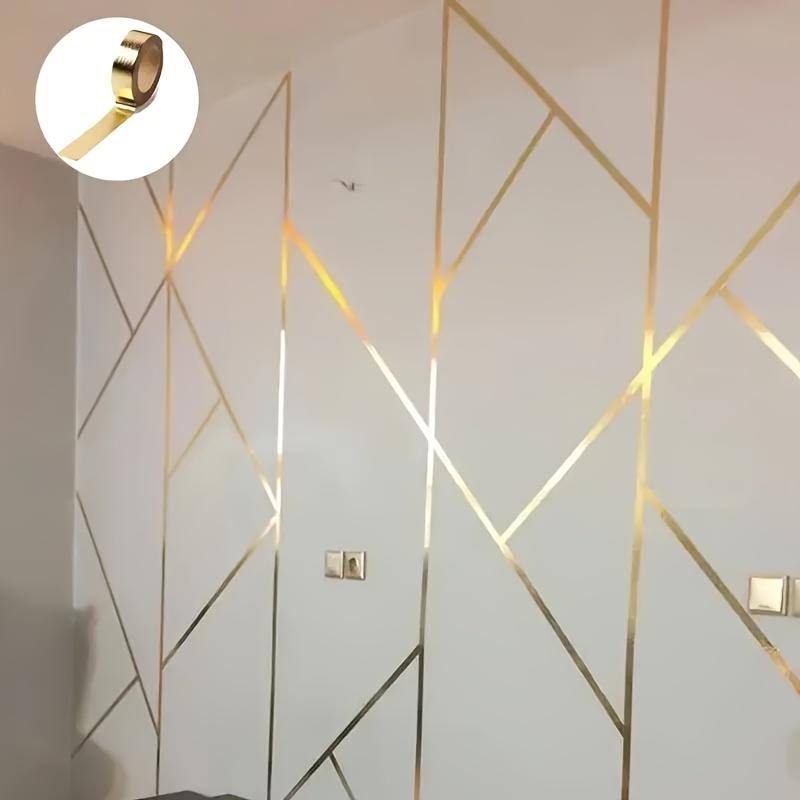 YITAP Gold Foil Metallic Tape LuxeCraft Tape 15mm x 5M Ideal for scrapbooking, DIY crafts, gift wrapping, and home decor Decorative adhesive tape