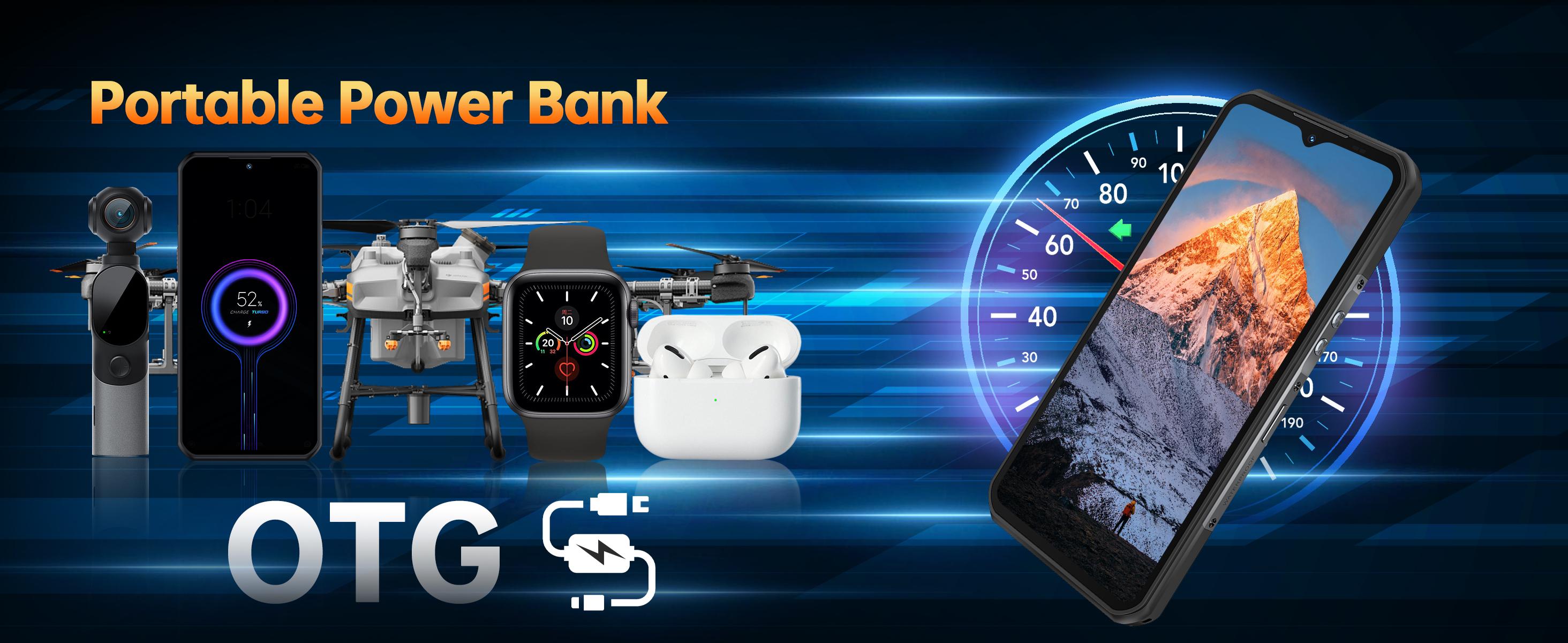 OUKITEL WP55 Pro 5G Rugged Smartphone Unlocked - 48GB+512GB/2TB Android 15 Rugged Cellphones, 6.6''FHD+Display 108MP Rear Camera 11000mAh(33w) Battery Waterproof Phone, IP68/IP69K/NFC/GPS/T-Mobile