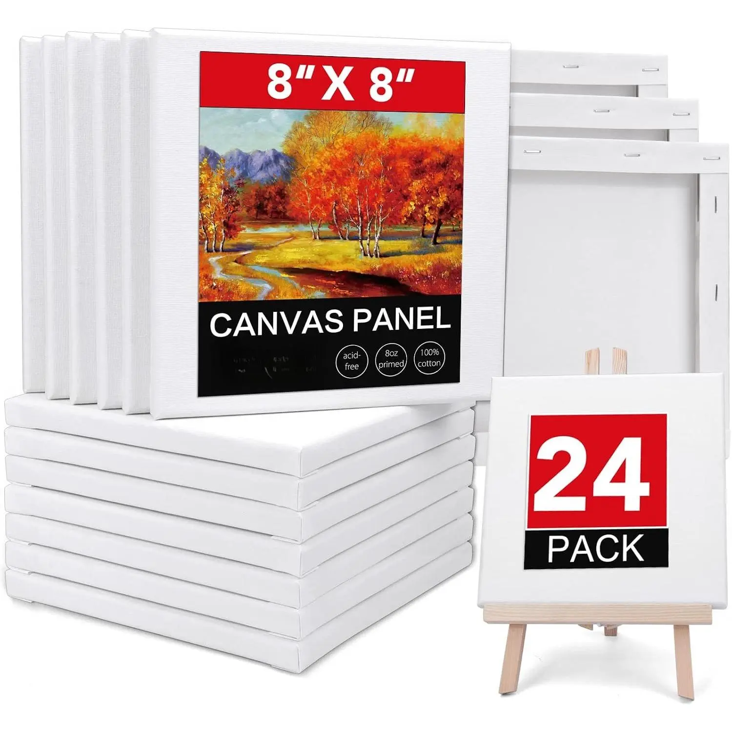 8X8IN 24 Packs