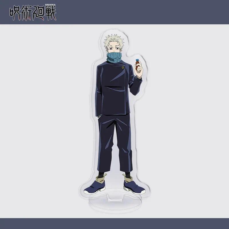 Anime spells Kaisen Group Gojo Satoru Geto Suguru Megumi Yuji Nobara Ieiri Shoko Acrylic Stand Doll Figure Model Plate Cosplay